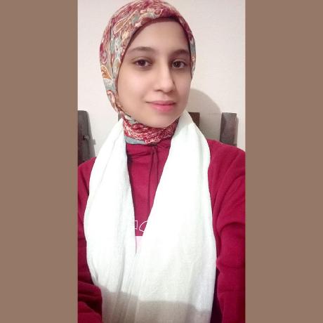 A photo of a muslim girl